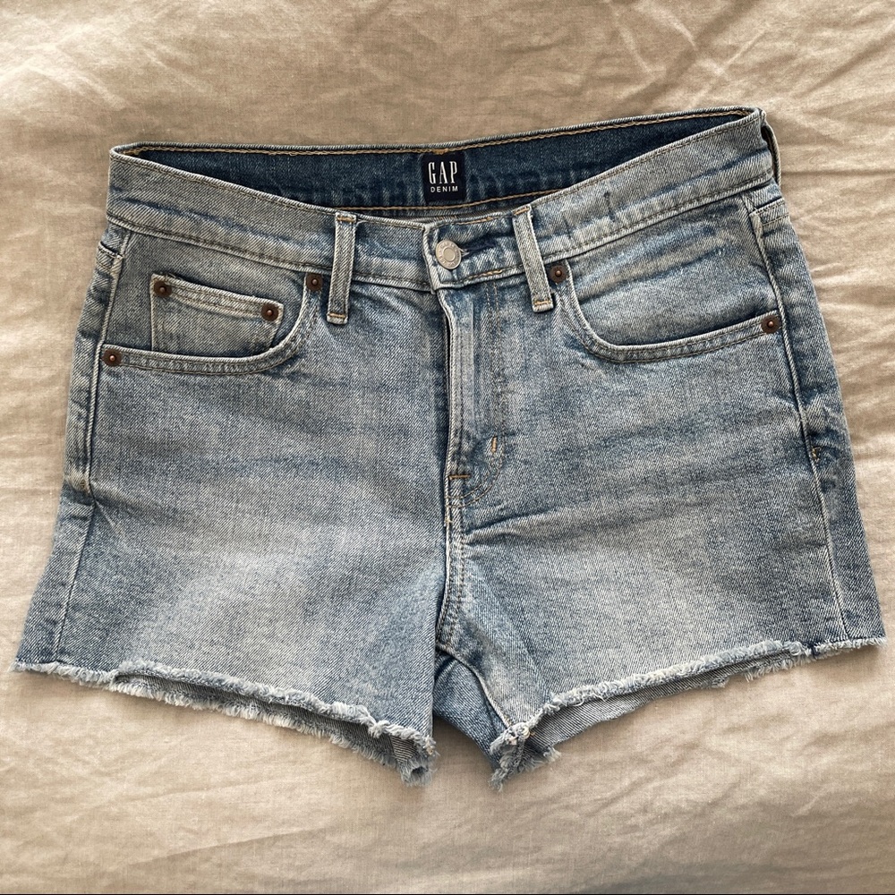 Gap Light-wash Denim Jean Shorts